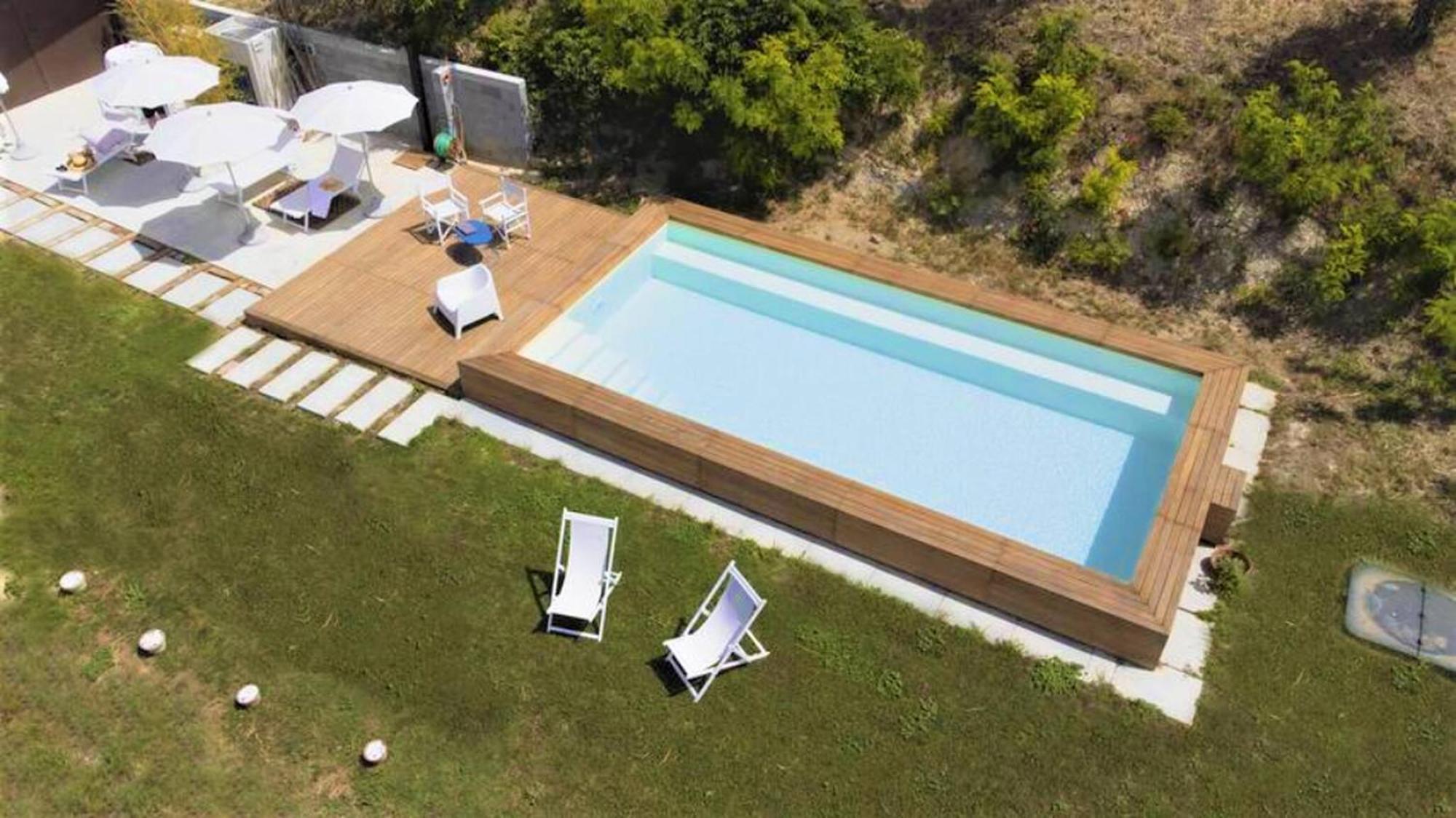 Vila Borgo Calbianco - Private House With Pool & Airco Cerreto Castello Exteriér fotografie