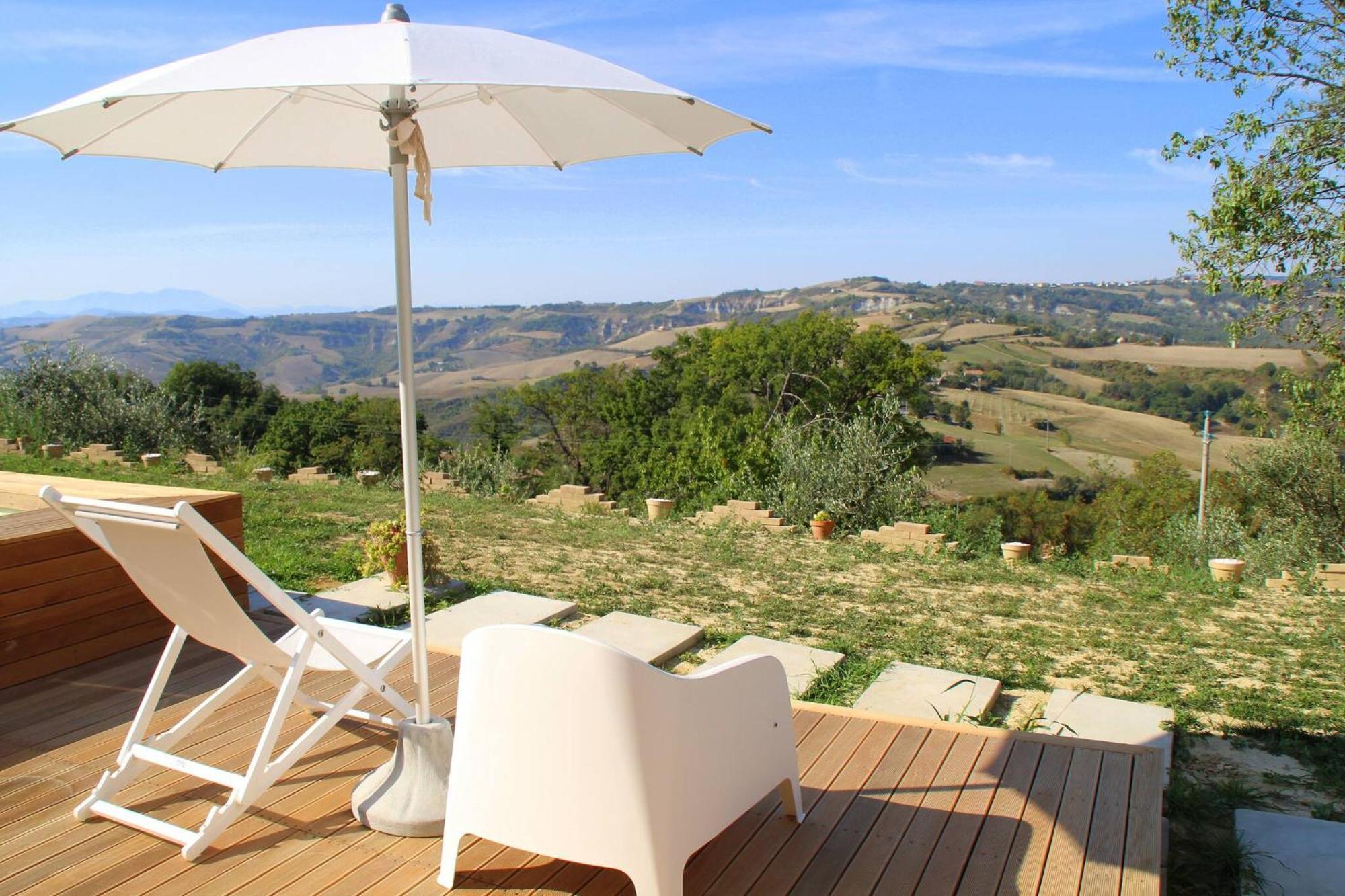 Vila Borgo Calbianco - Private House With Pool & Airco Cerreto Castello Exteriér fotografie