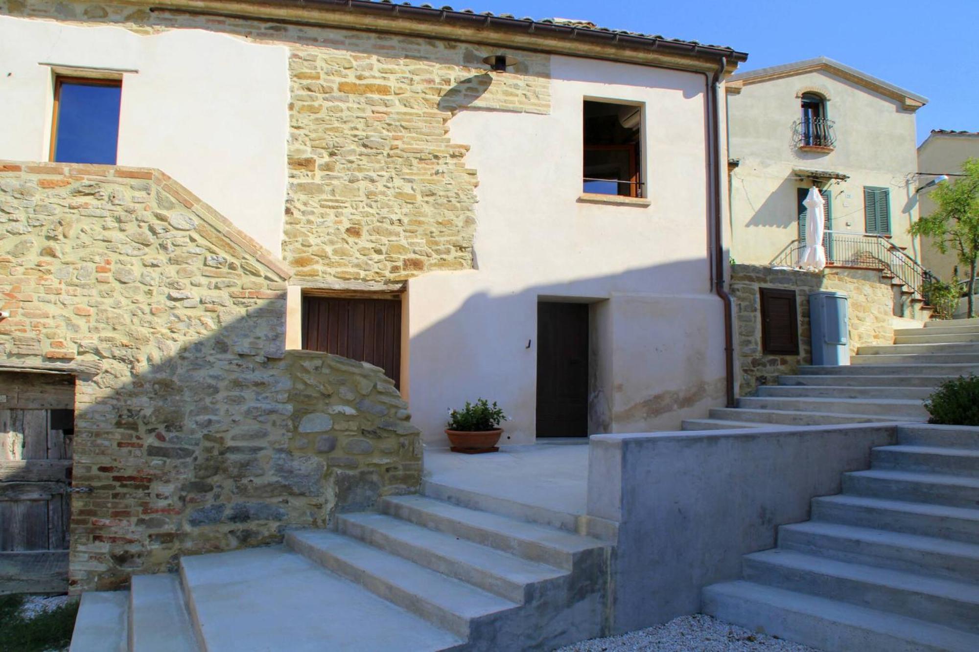 Vila Borgo Calbianco - Private House With Pool & Airco Cerreto Castello Exteriér fotografie
